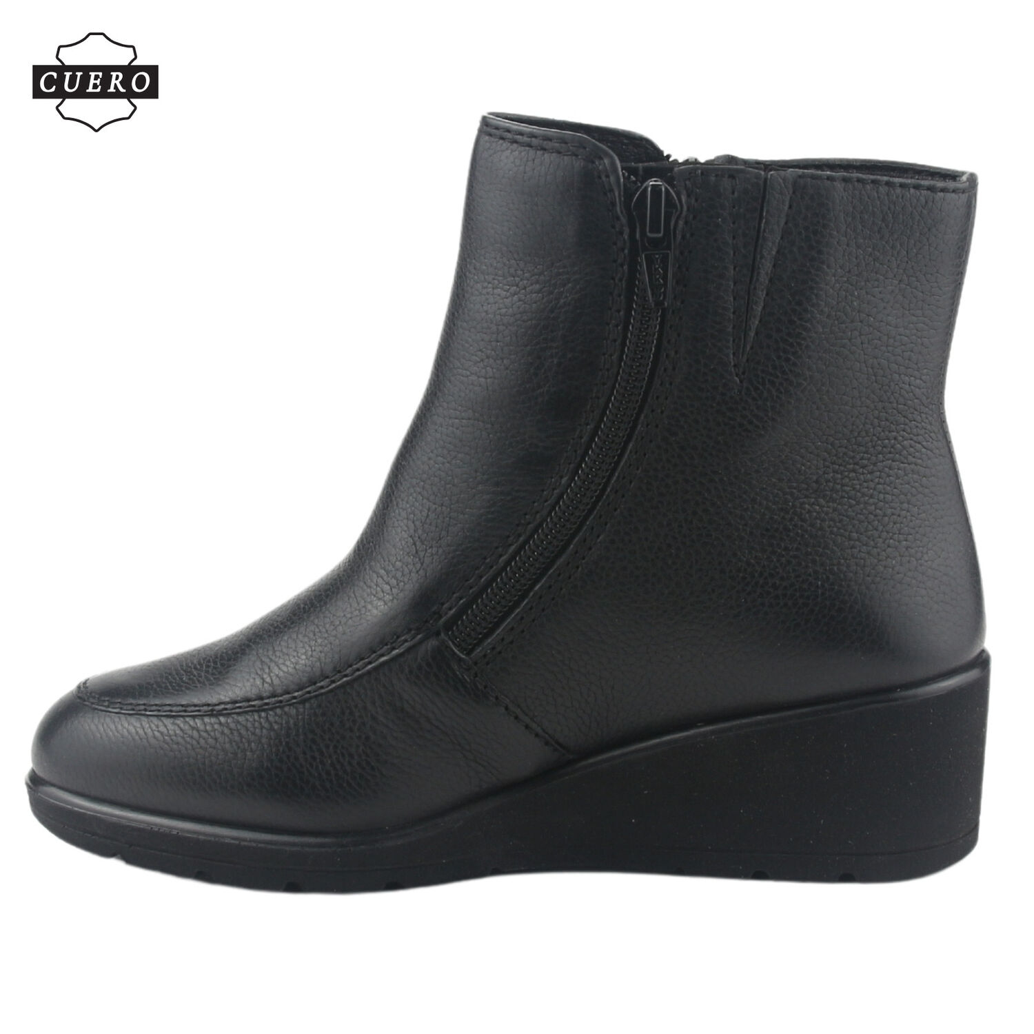 Botin De Cuero Chalada Mujer Maqui-1 Negro Casual image number 2.0