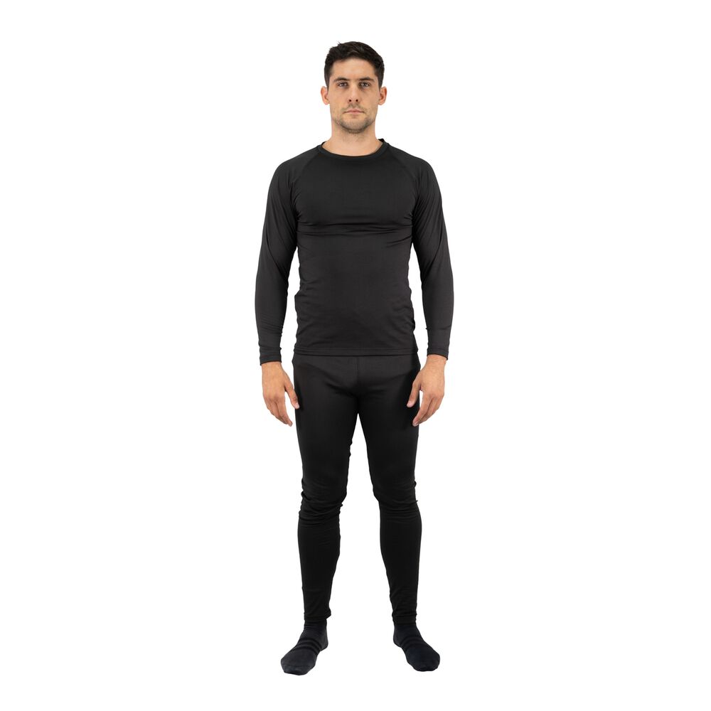 Conjunto Primera Capa Hw Hdx Termico Negro image number 0.0