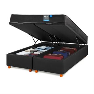 Cama Ba&uacute;l Flex Therapedic Plus / 2 Plazas / Base Dividida