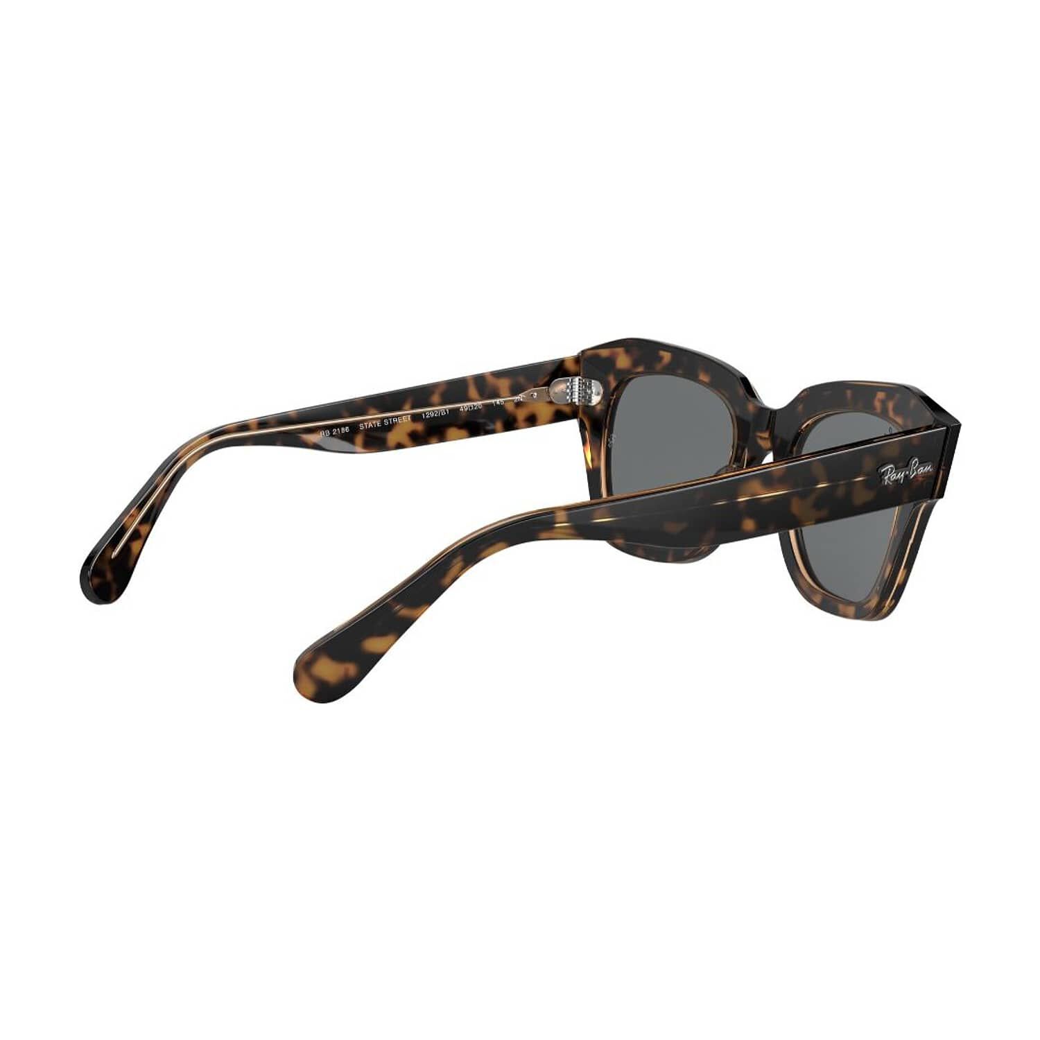 Lentes De Sol State Street Havana On Brown Ray-ban image number 8.0