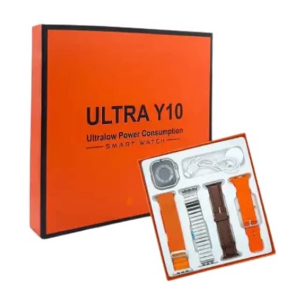 Smarwatch T Ultra + 7 Correas Reloj Inteligente Notificaciones Redes Sociales, Llamadas, Bluetooth, Musica, Et image number 4.0