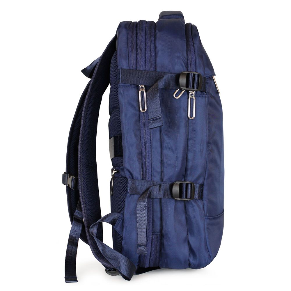 Mochila Viral Azul Con Usb Swiss Bag image number 8.0