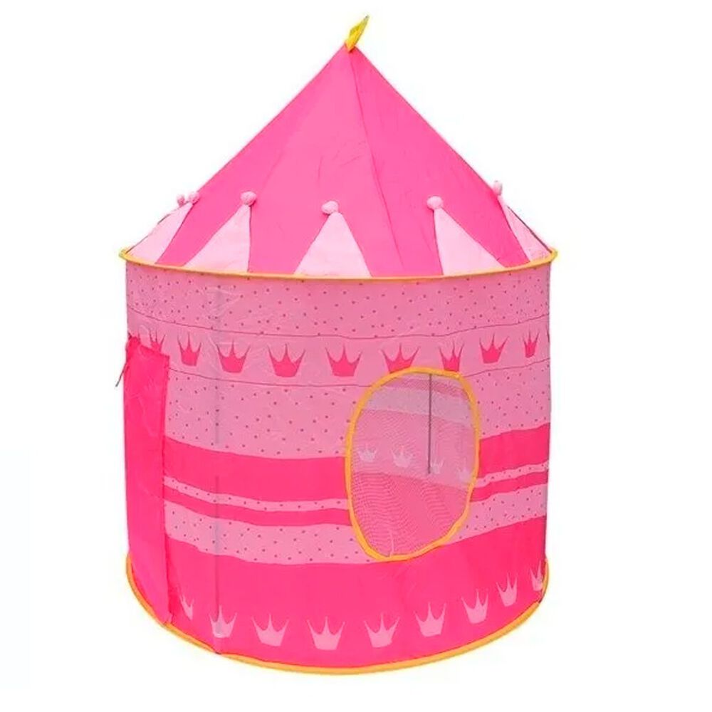 Carpa Tienda Juegos Castillo Para Ni&ntilde;os Rosa image number 2.0