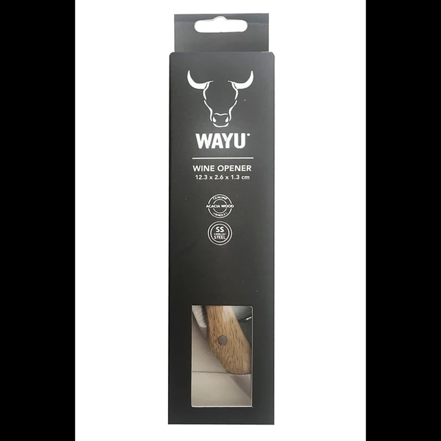 Abridor De Vinos Wayu Descorchador Sacacorchos Acero Inoxidable image number 3.0