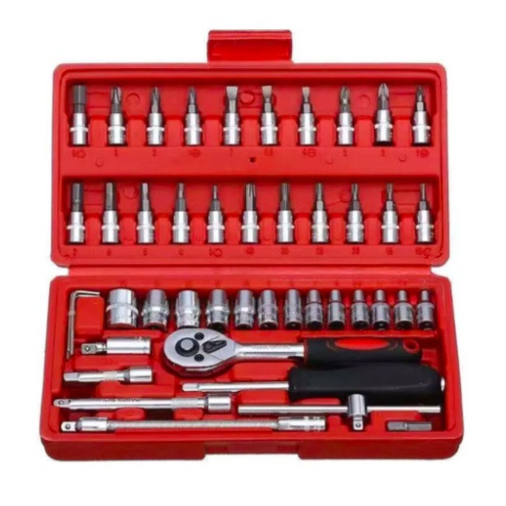 Juego Caja-set Dados Con Chicharra 1/4 46 Pcs image number 0.0