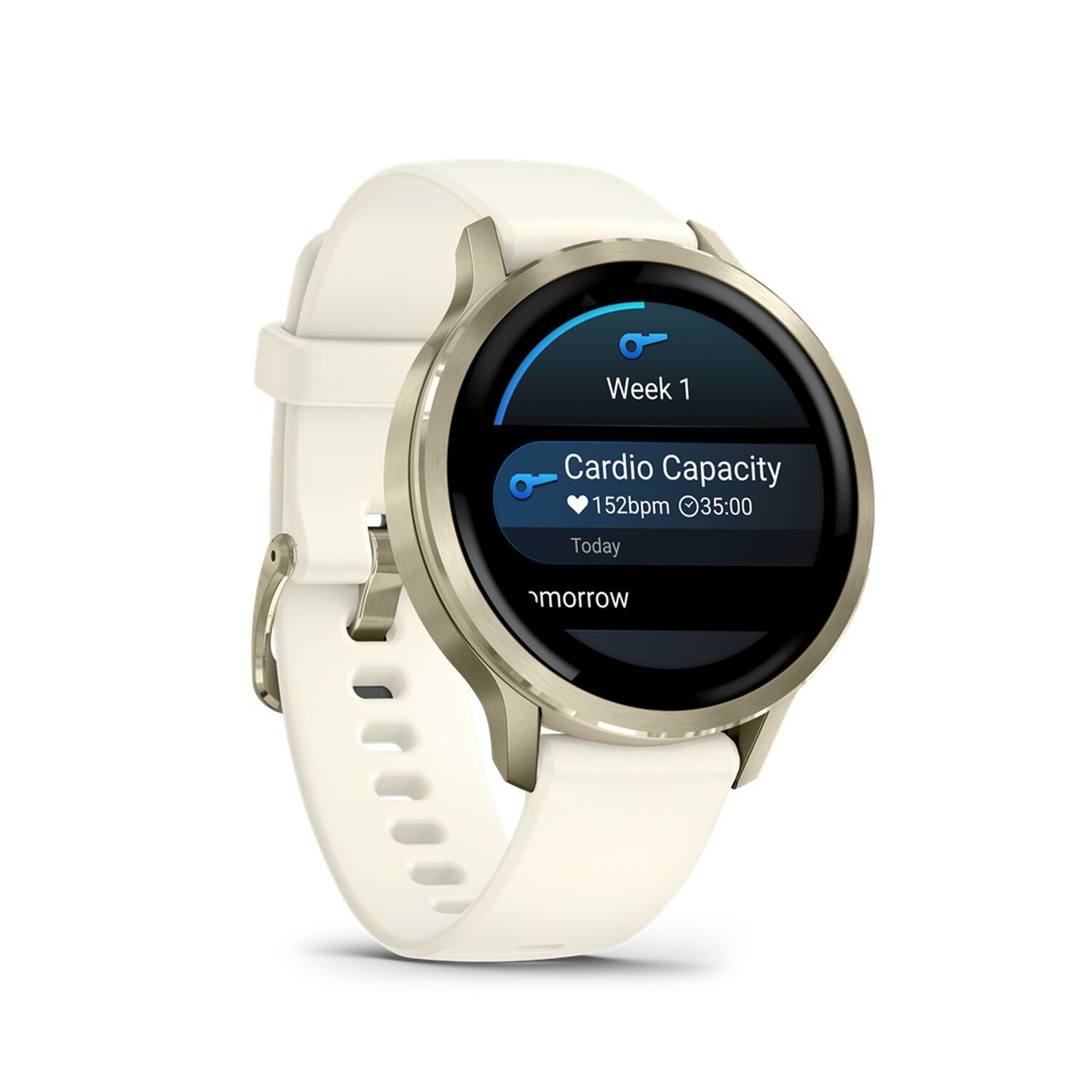 Venu 4 (41mm), Gps, Wi-fi, Beige W/ Lunar Gold + Bone, Garmin image number 2.0