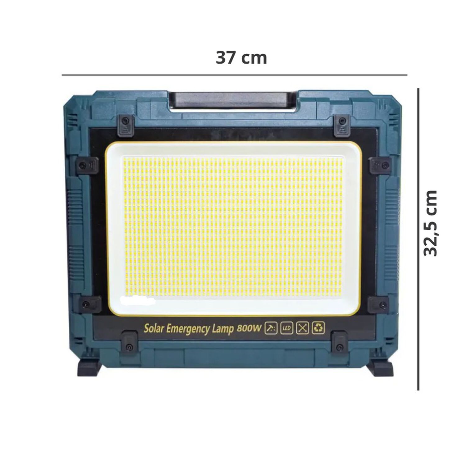 Foco Reflector Solar Recargable 800w Powerbank Camping Exterior Impermeable image number 4.0