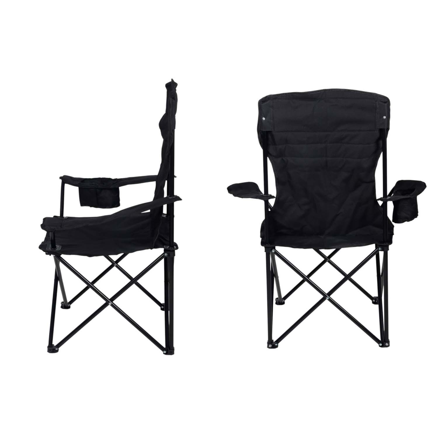 Silla Plegable Camping Llanquihue Negro image number 5.0
