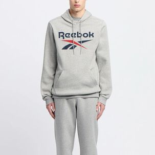 Polerón Hombre Reebok Identity Big Logo Fleece Hoodie Polerón Hombre Reebok Identity Big Logo Fleece Hoodie