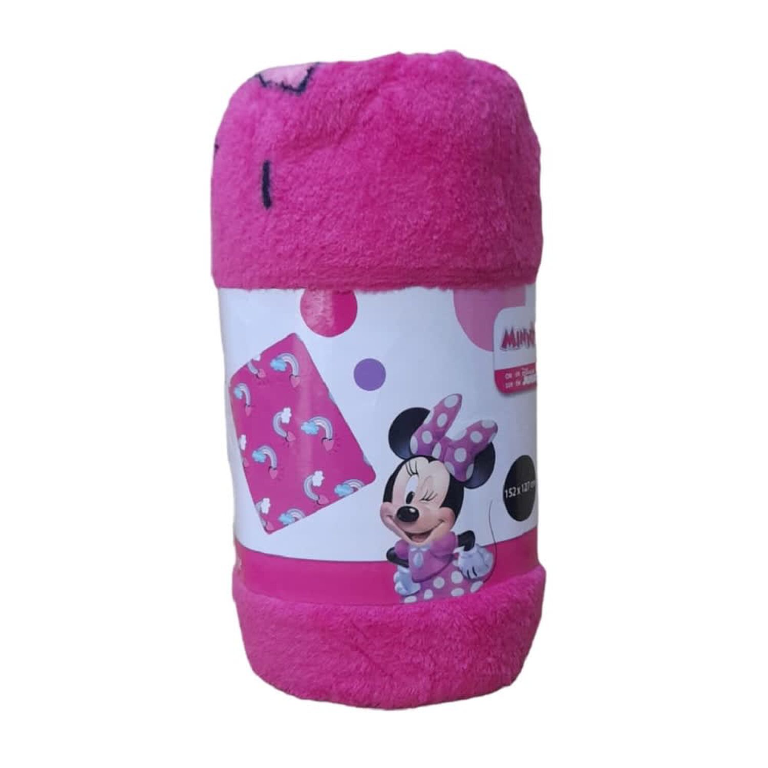Frazada Infantil Ni&ntilde;as Dise&ntilde;o Animado 127x152 Manta Mantitas Minnie image number 2.0