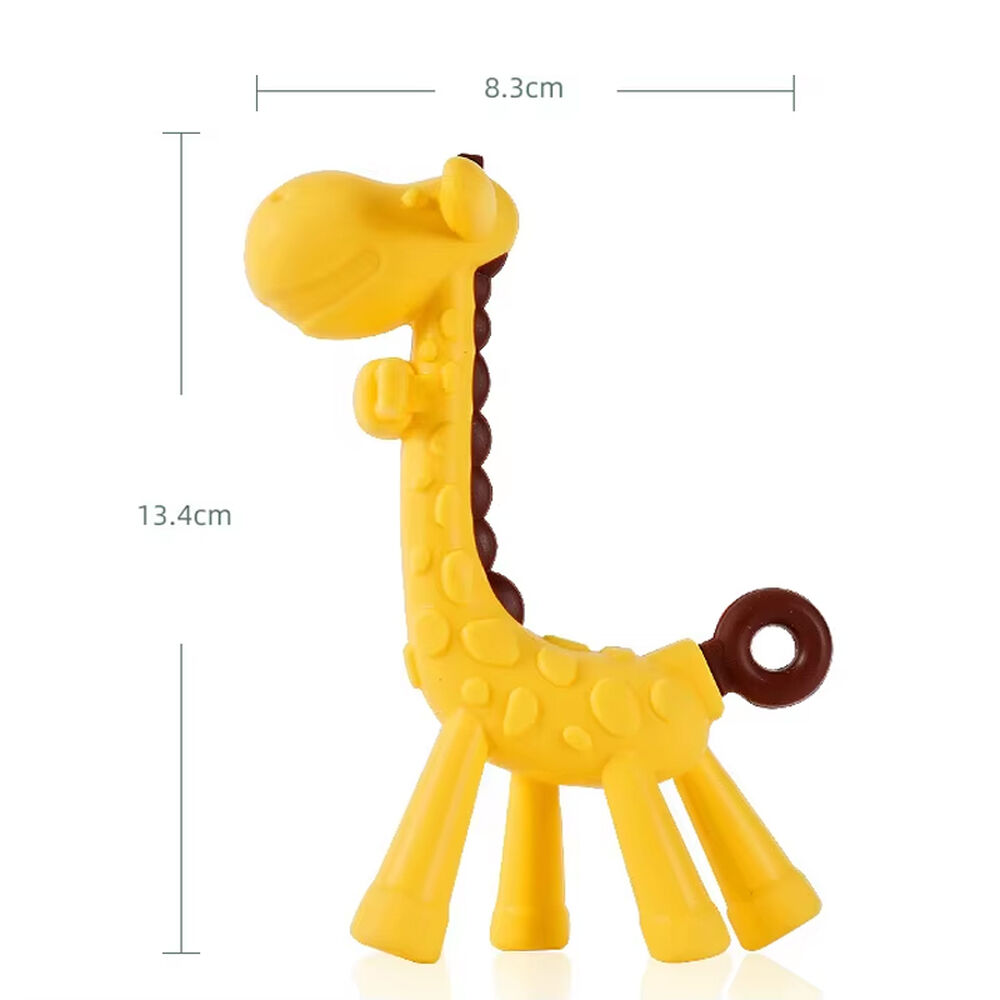 Mordedor Jirafa De Silicona Para Bebe Para Calmar Denticion image number 2.0