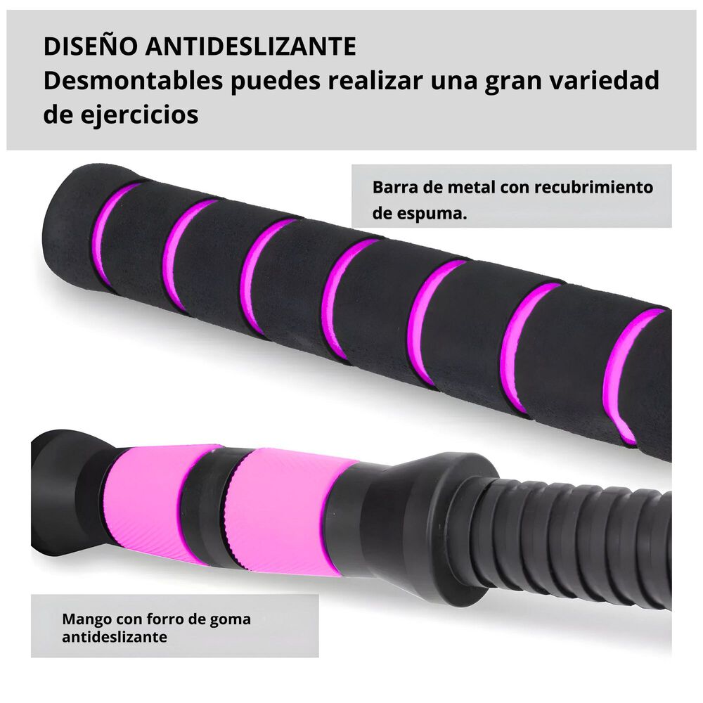 Set Mancuernas Convertible A Barra Ajustables 10 Kg image number 5.0