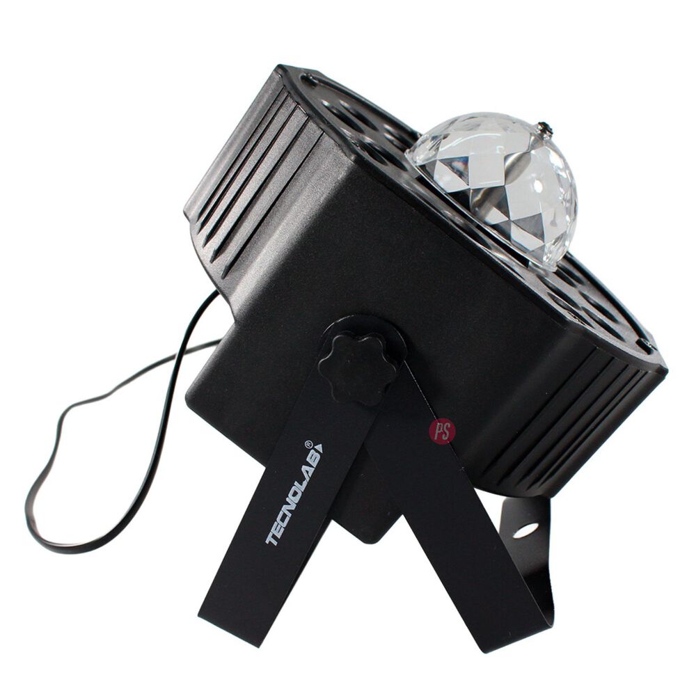 Foco Par Led 18 Rgb Giratorio 60w Con Control Dmx - Ps image number 3.0