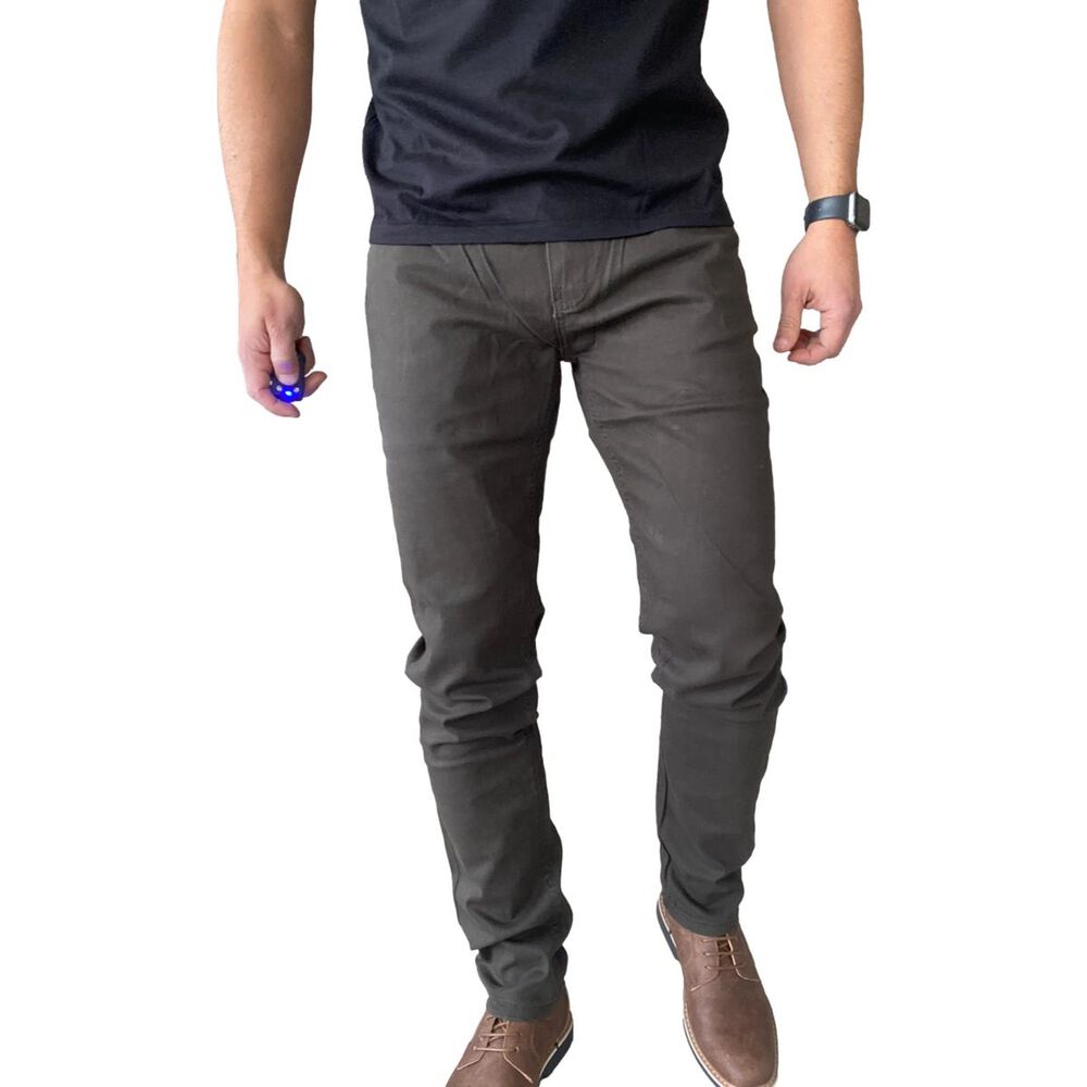 Pantal&oacute;n Tela Elasticado Slim Fit Colores image number 21.0