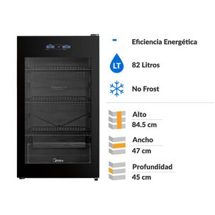 Refrigerador Monopuerta Midea Mdrw150fgg22 / No Frost / 82 Litros /