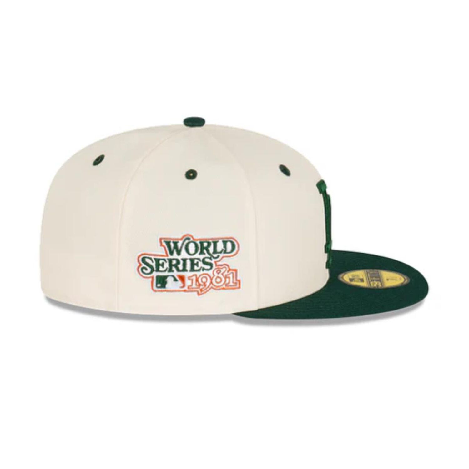Gorra 59fifty Mlb Los Angeles Dodgers Side Patch White image number 3.0