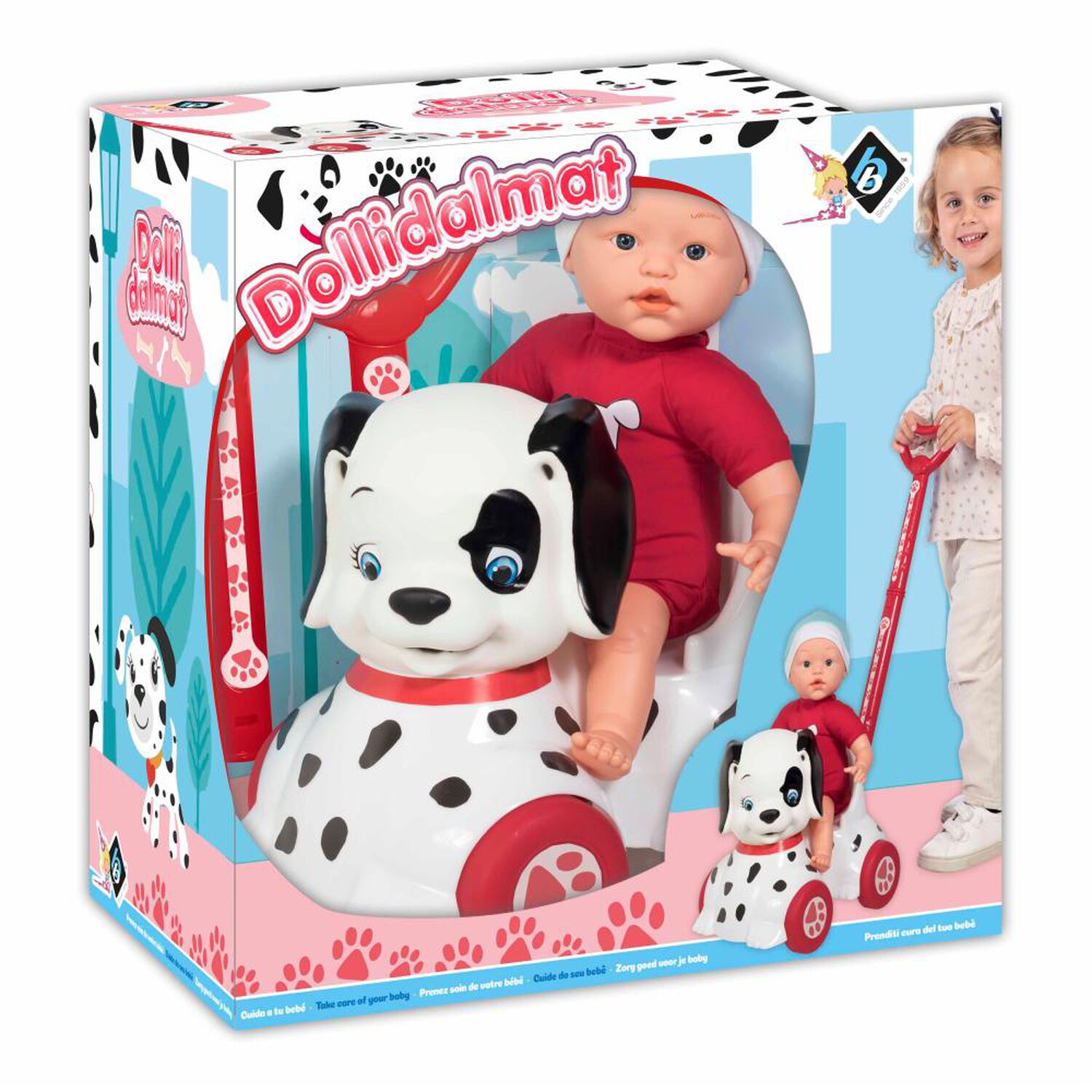 Mu&ntilde;eca Con Correpasillos Loko Toys image number 2.0