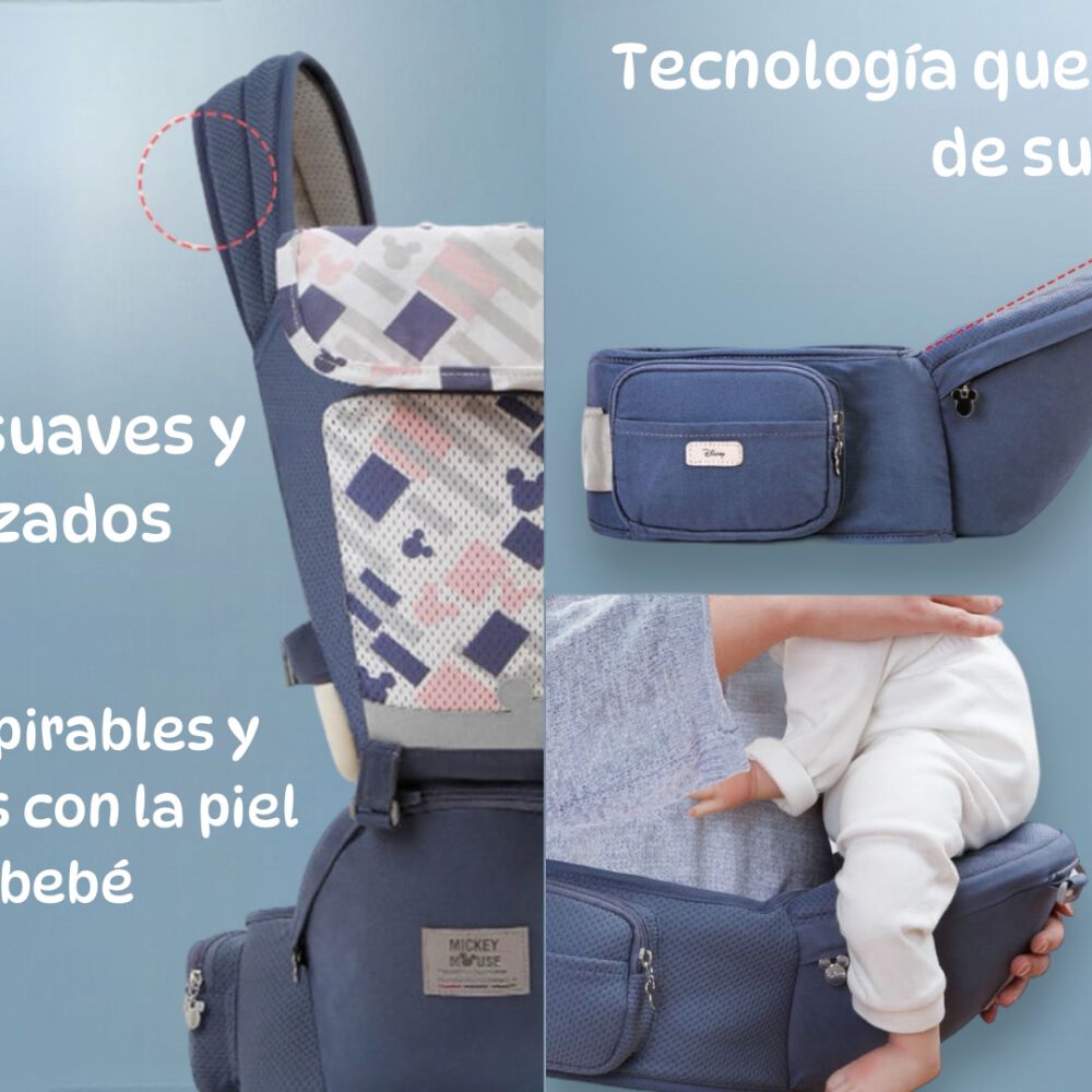 Portabebé Ergonomico 6 En 1 Gris By Lubabycas image number 4.0