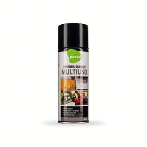 Pintura En Spray Secado Rápido Negro Brillante 400ml - Passol