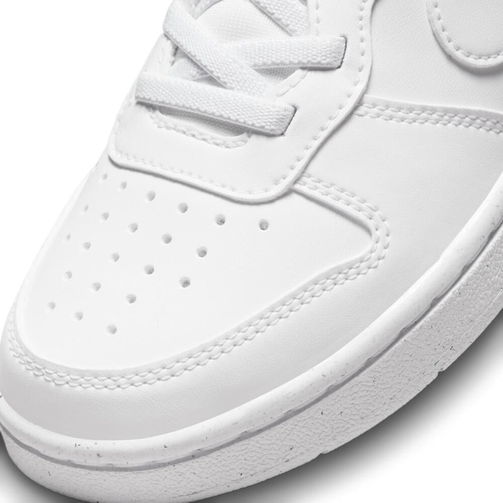 Zapatilla Urbana Unisex Nike Court Borough Low Recraft Blanco image number 5.0