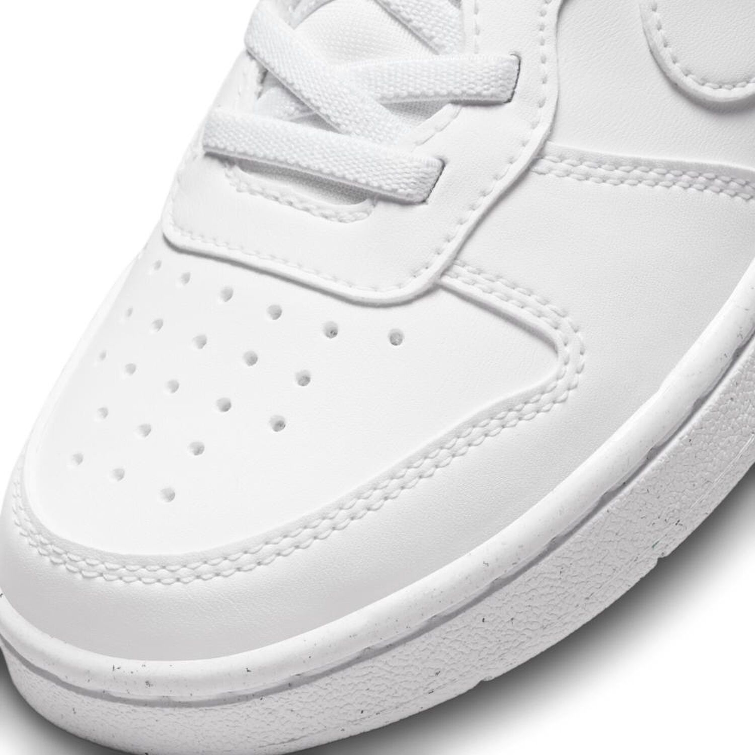 Zapatilla Urbana Unisex Nike Court Borough Low Recraft Blanco image number 5.0