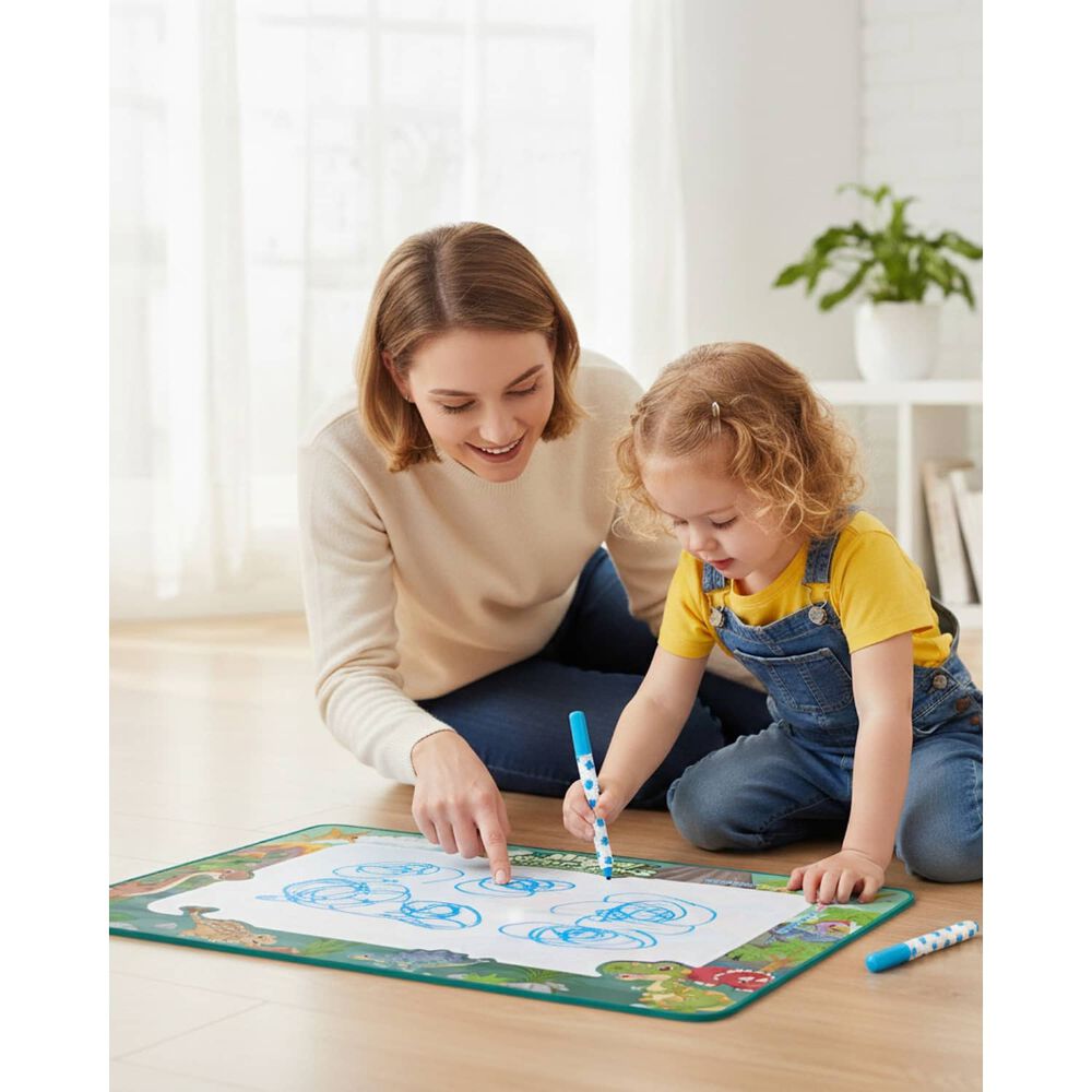 Juguete Alfombra Pizarra M&aacute;gica Con Agua Safari image number 1.0