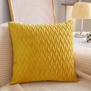 Set De 2 Cojines De Terciopelo Ondas