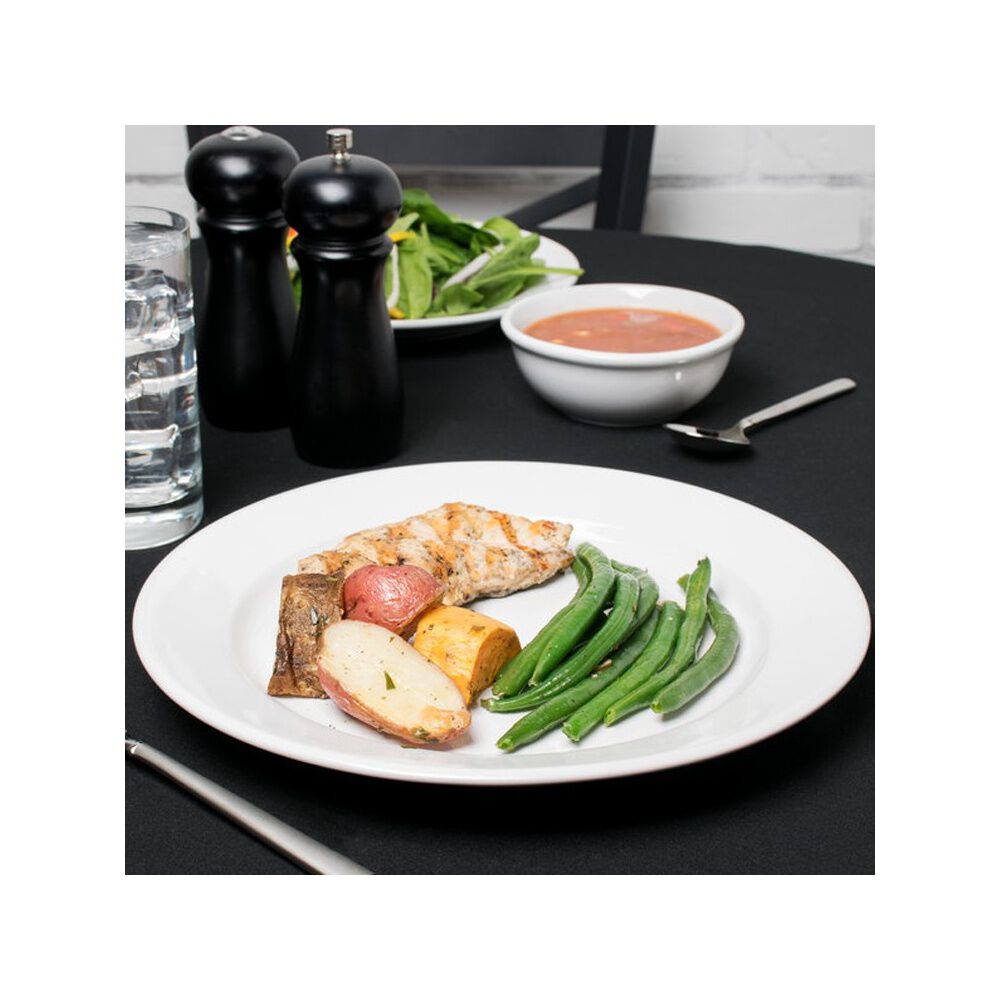 Set De 6 Plato Entrada Borde Grueso 23 Cm Linea Tower image number 2.0