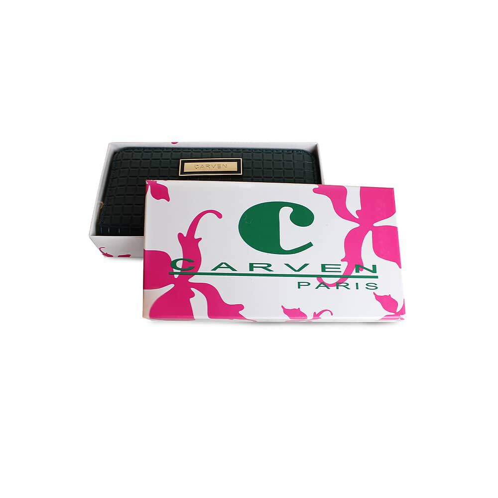 Billetera Mujer Nina Verde Carven Paris image number 4.0