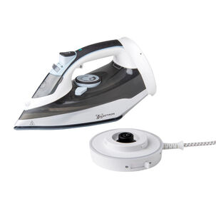 Plancha A Vapor Electron 2 En 1 Inalámbrica Cerámica Ba-3301
