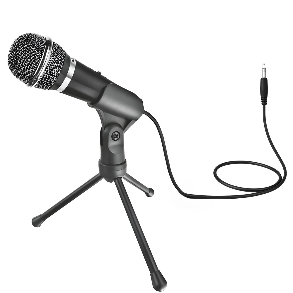 Microfono Trust Starzz Con Tripode Y Conector Jack 3.5mm image number 0.0