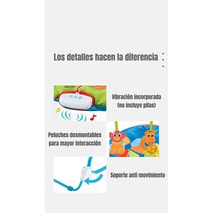 Mecedora Silla De Comer 2 En 1 Vibraci&oacute;n Rosada Lubabycas