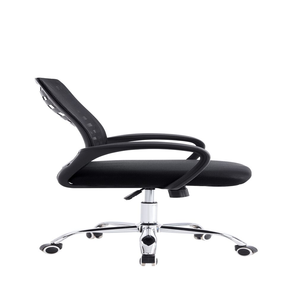 Silla De Oficina Ejecutiva Barcelona Ergonomica Color Negro Bm-806 Arthome image number 3.0
