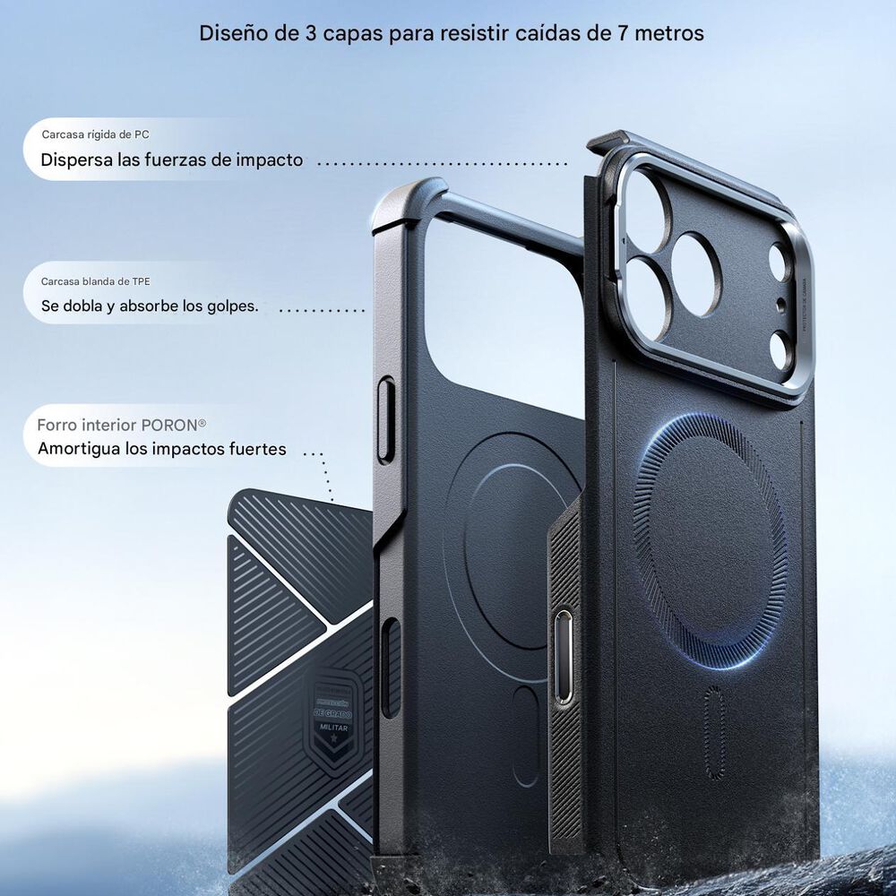 Para Iphone 17 Pro - Carcasa Magsafe Resistente image number 3.0