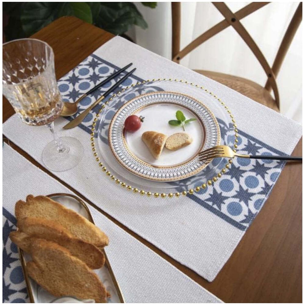 Camino De Mesa + Individuales Set De 7 Piezas 35x180cm Mod03 image number 2.0