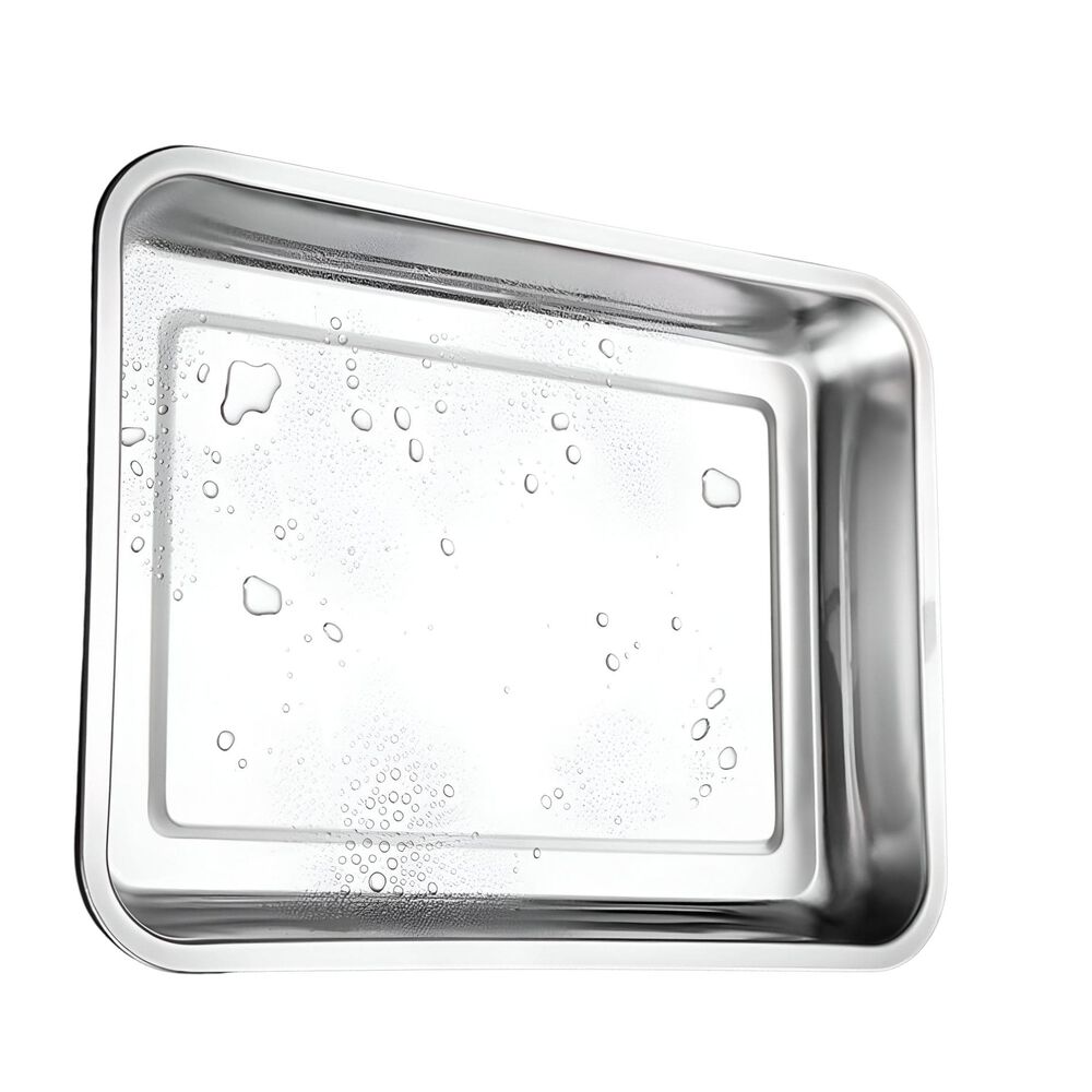 Bandeja Rectangular Profunda De Acero Para Horno 45x35 Cm image number 0.0