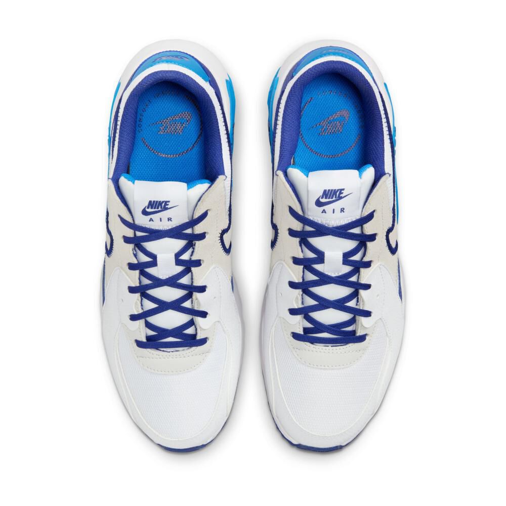 Zapatilla Urbana Hombre Nike Air Max Excee Blanco/azul image number 3.0