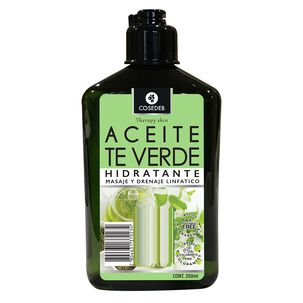 Aceite Masaje Therapy Hidratante Te Verde Cosedeb 250ml