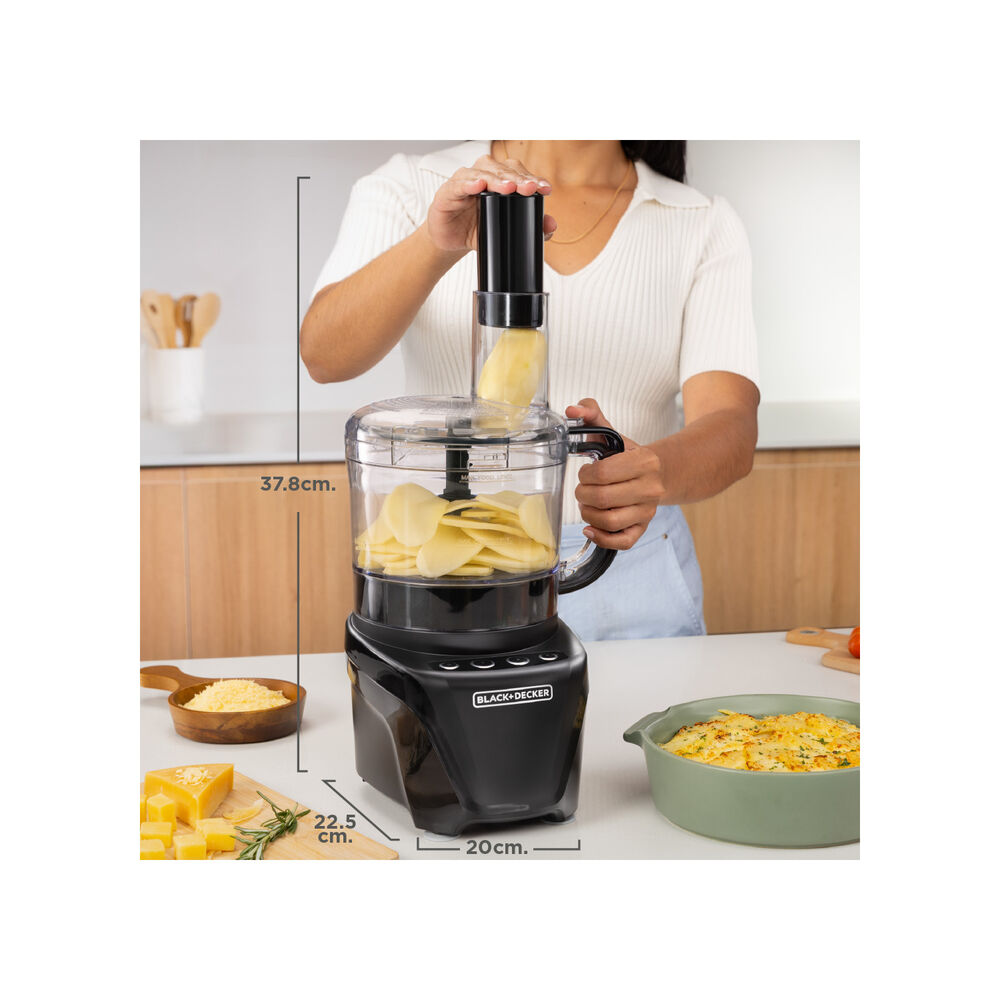 Procesador De Alimentos Black+decker Silencioso Fp4342 image number 1.0