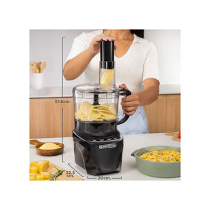 Procesador De Alimentos Black+decker Silencioso Fp4342
