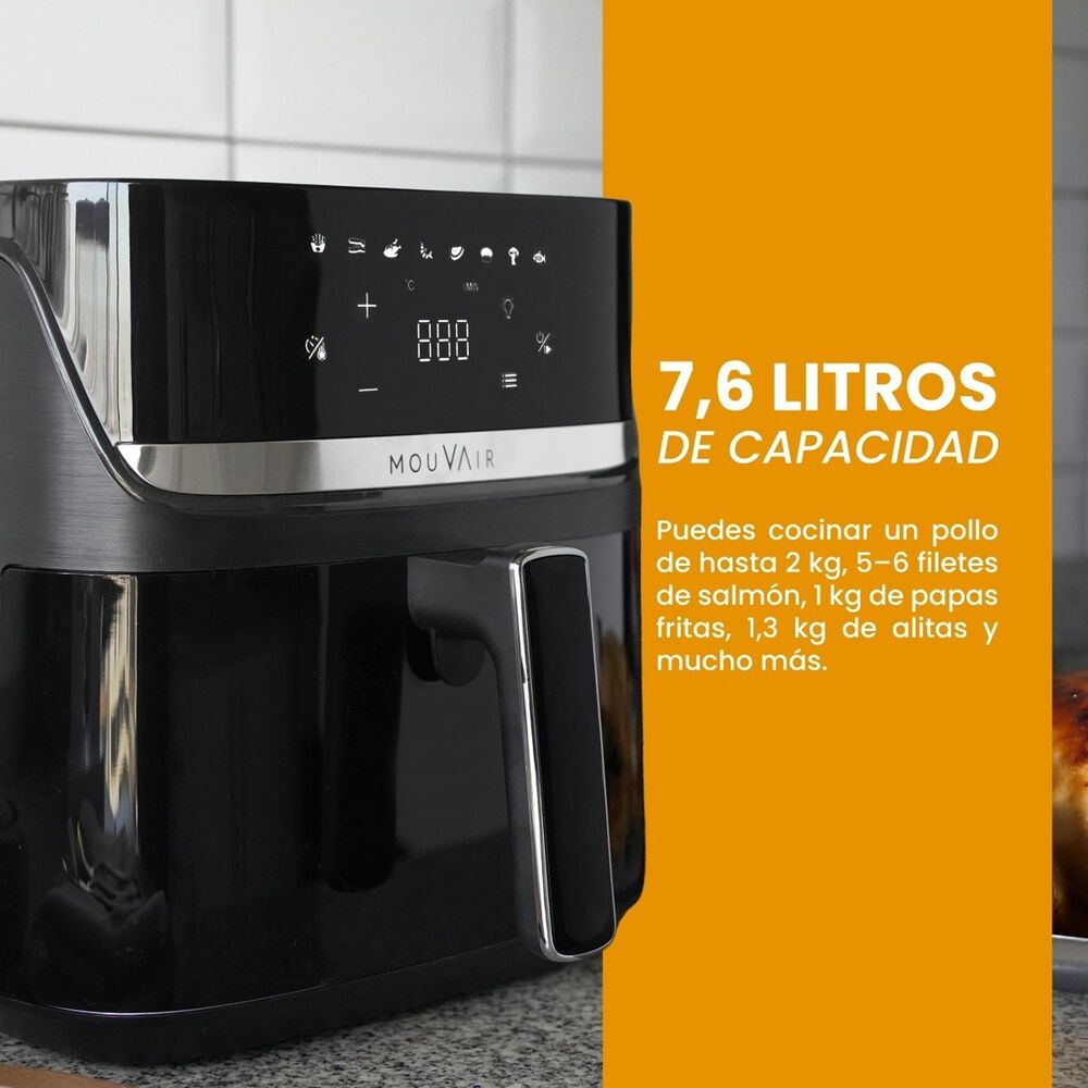 Freidora De Aire Mouvair Supreme 8l image number 4.0