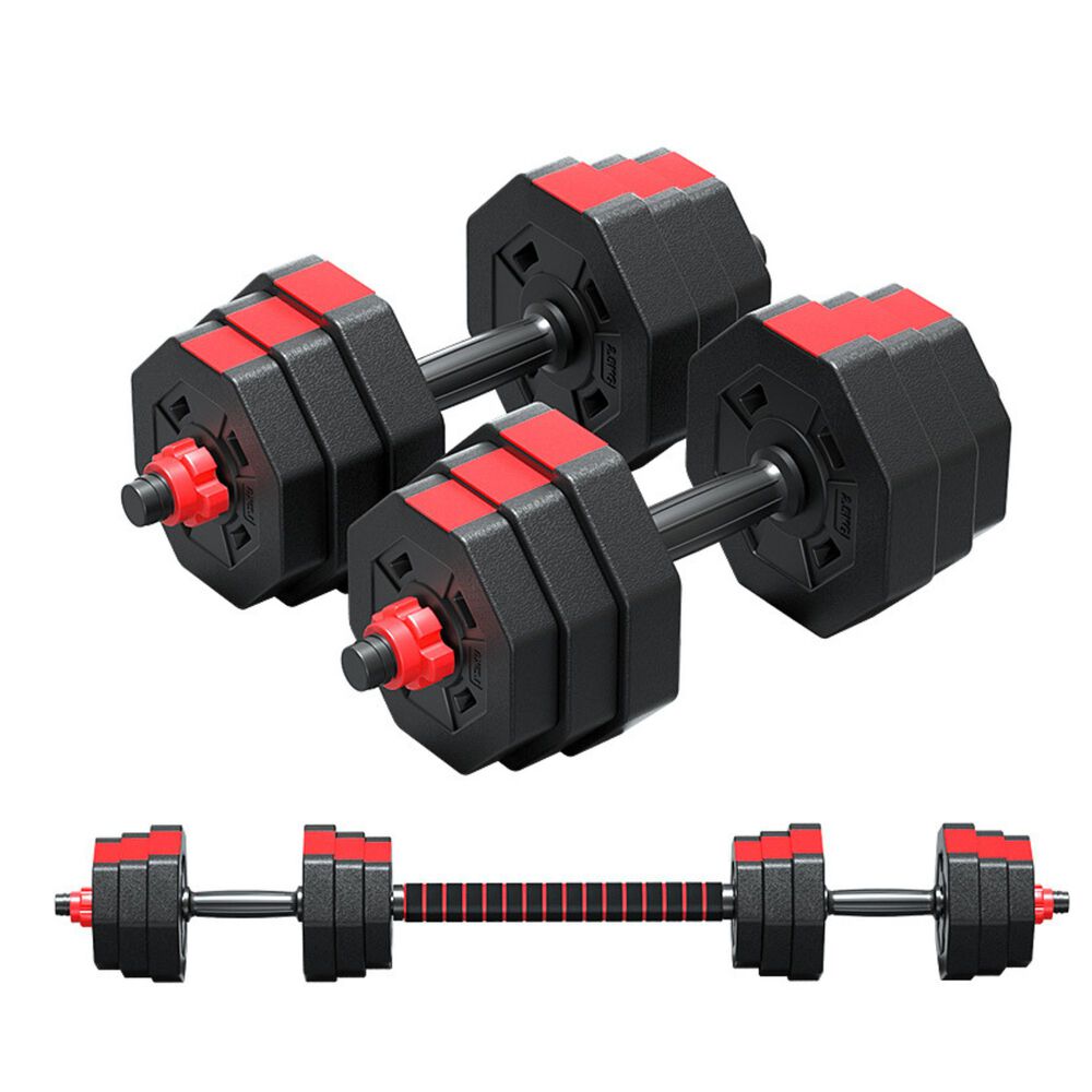 Set Mancuernas Barra Ajustables 20 Kg image number 3.0