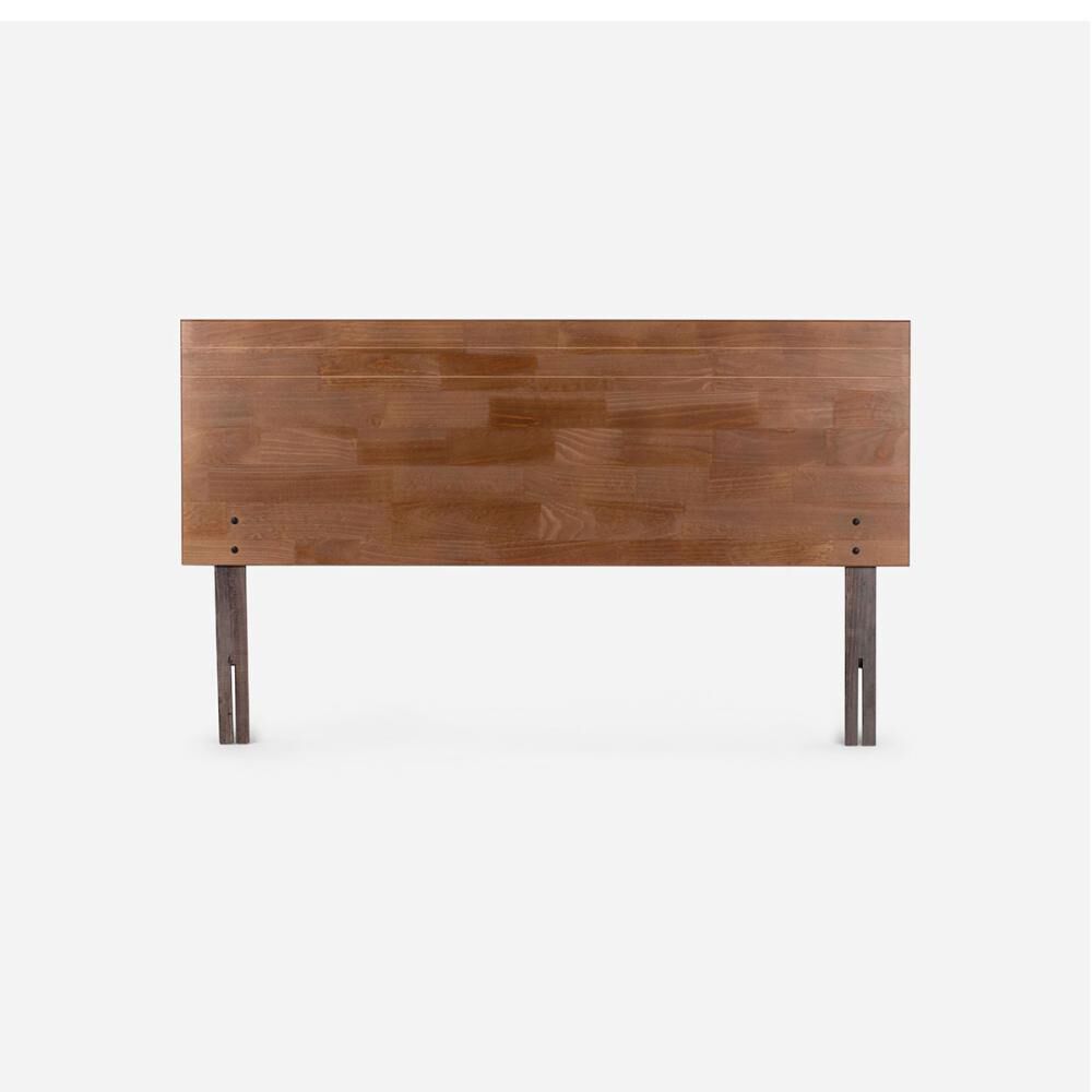 Cama Europea Rosen Ergo T / 2 Plazas / Base Dividida + Respaldo Tabor Caramelo image number 1.0