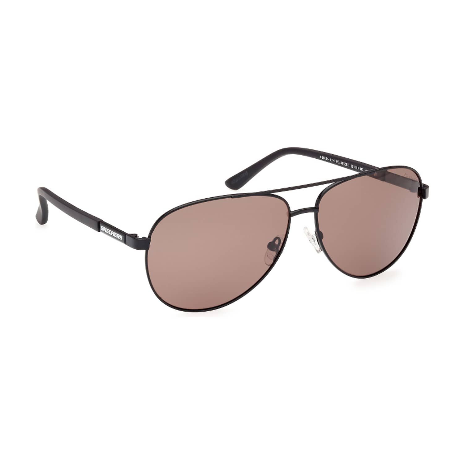 Lentes De Sol Negro Mate Polarizados Skechers image number 7.0