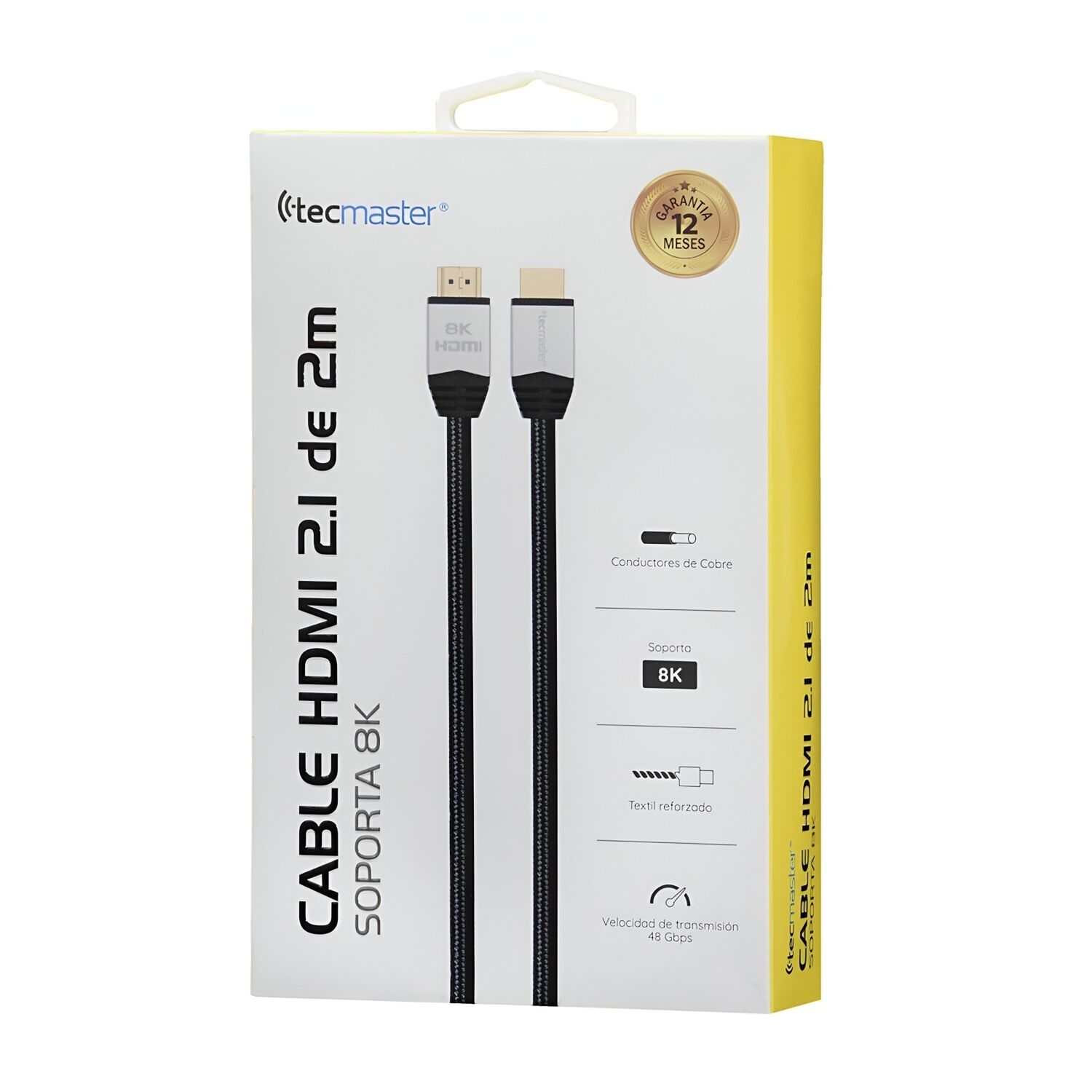 Cable Hdmi Profesional V 2.1 Para 8k / 48 Gbps / 2 Metros image number 3.0