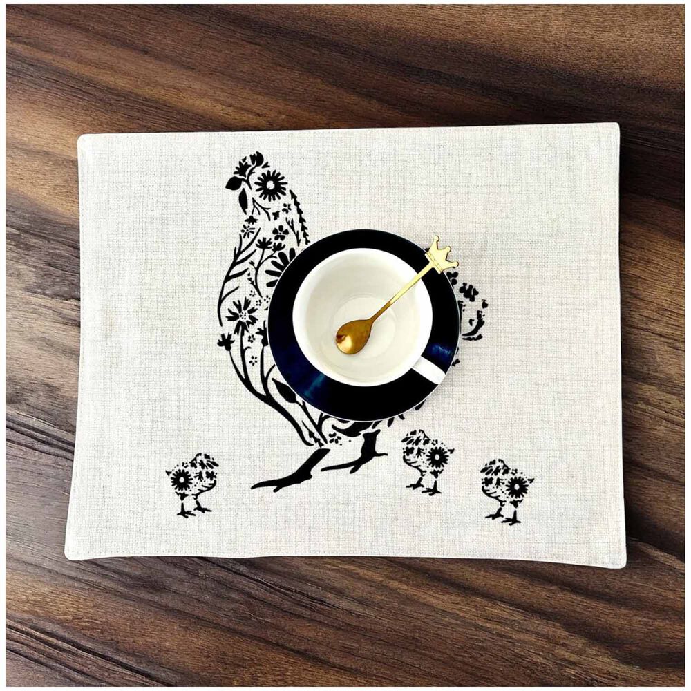 Set 6 Individuales 35x45 Tela Repelente Al Agua Y Antimanchas Mod11 image number 1.0