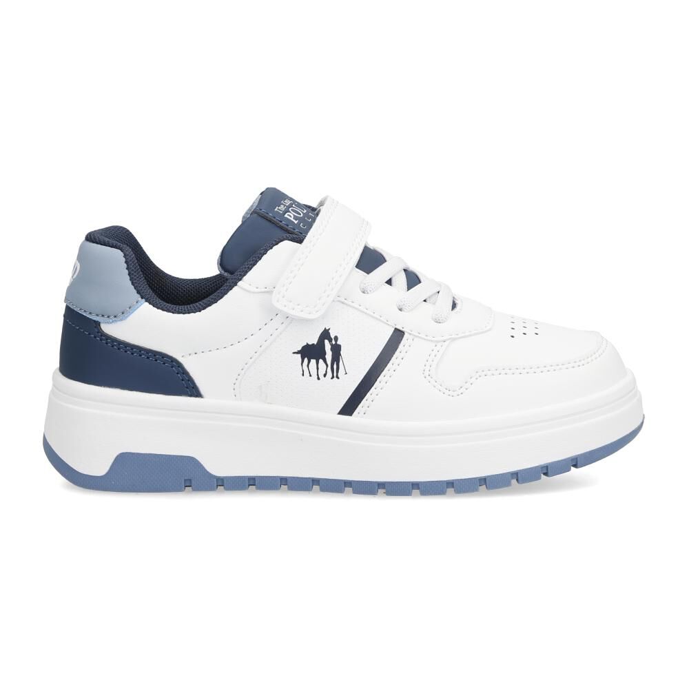 Zapatilla Infantil Niño The King's Polo Club White image number 2.0