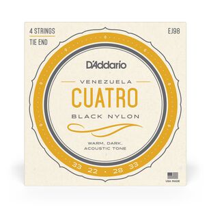 Set De Cuerdas Cuatro Venezolano Ej98 Daddario
