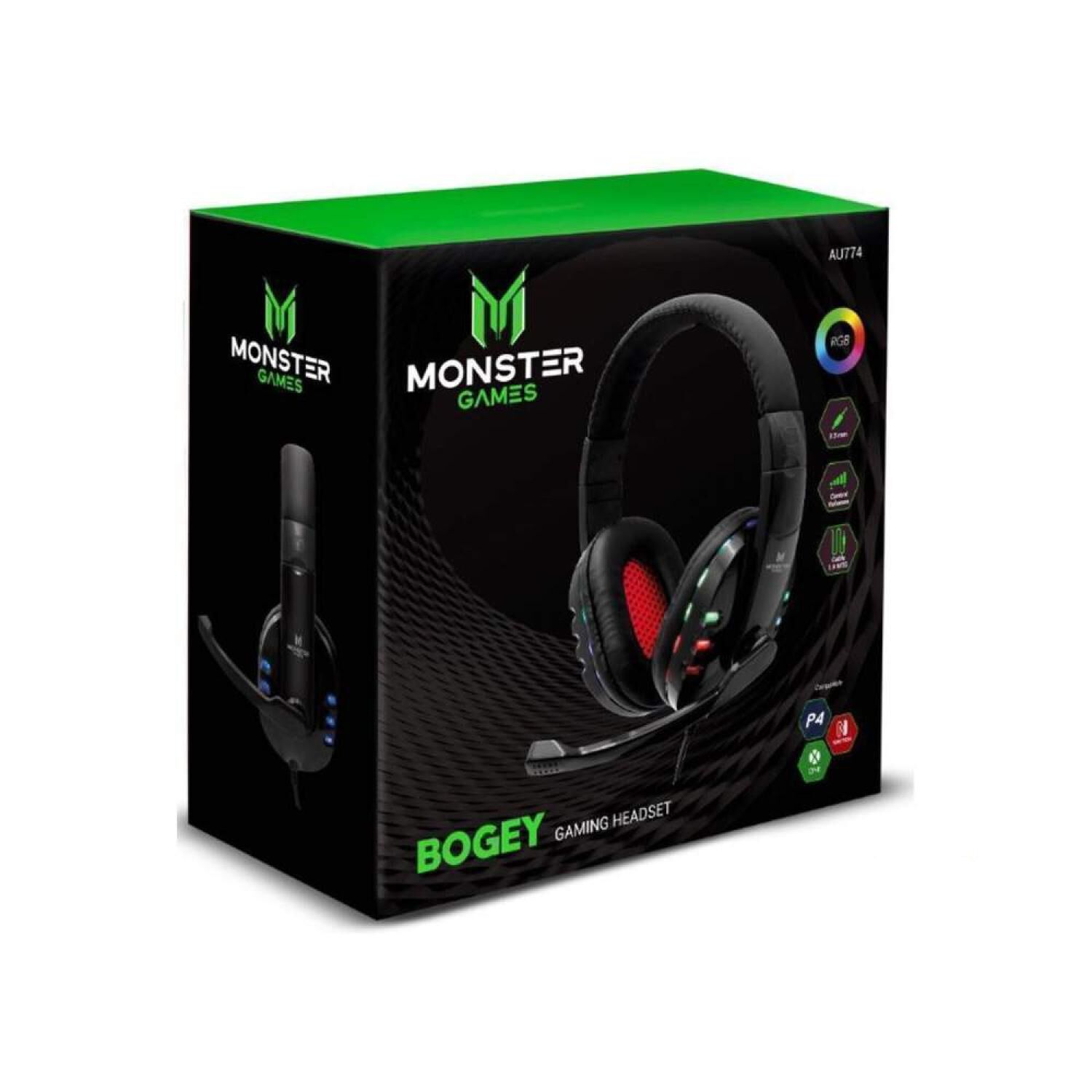 Audifono Gamer Jack 3.5 Ps4 Pc Xbox Bogey image number 3.0