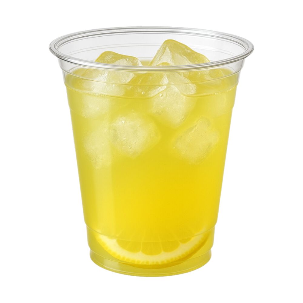Set 100 Vasos Plastico 400ml Transparente Desechable Plastico image number 1.0